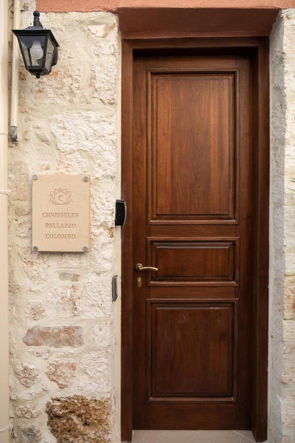 Chrisselen Palazzo Colombo Apartment Chania  Ngoại thất bức ảnh